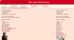 Desktop Screenshot of mikekara.com