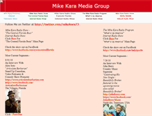 Tablet Screenshot of mikekara.com